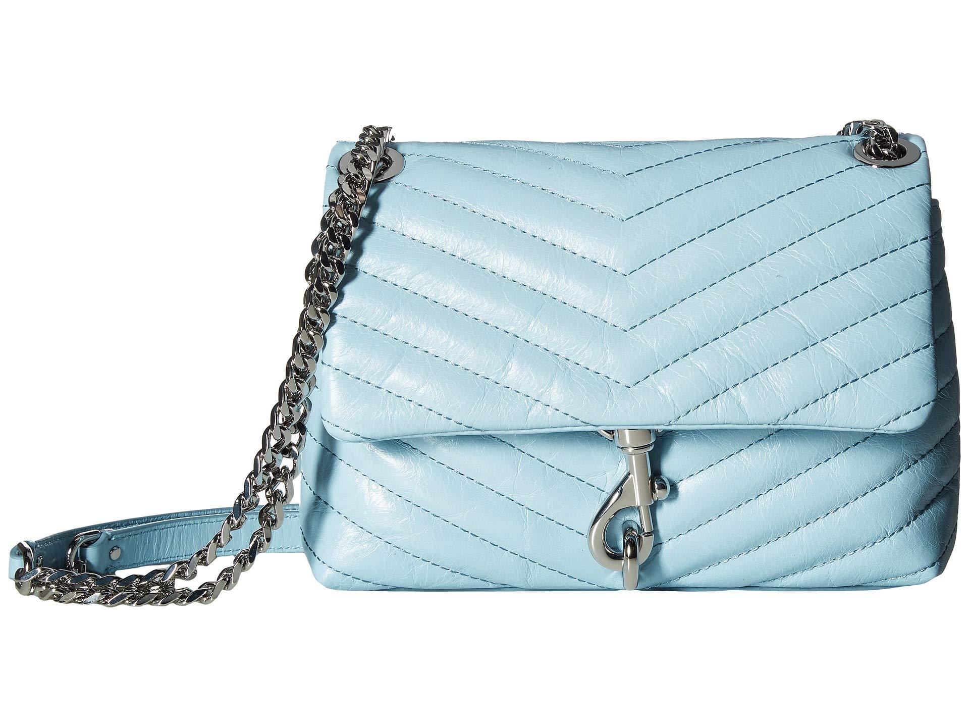 rebecca minkoff edie crossbody with woven chain