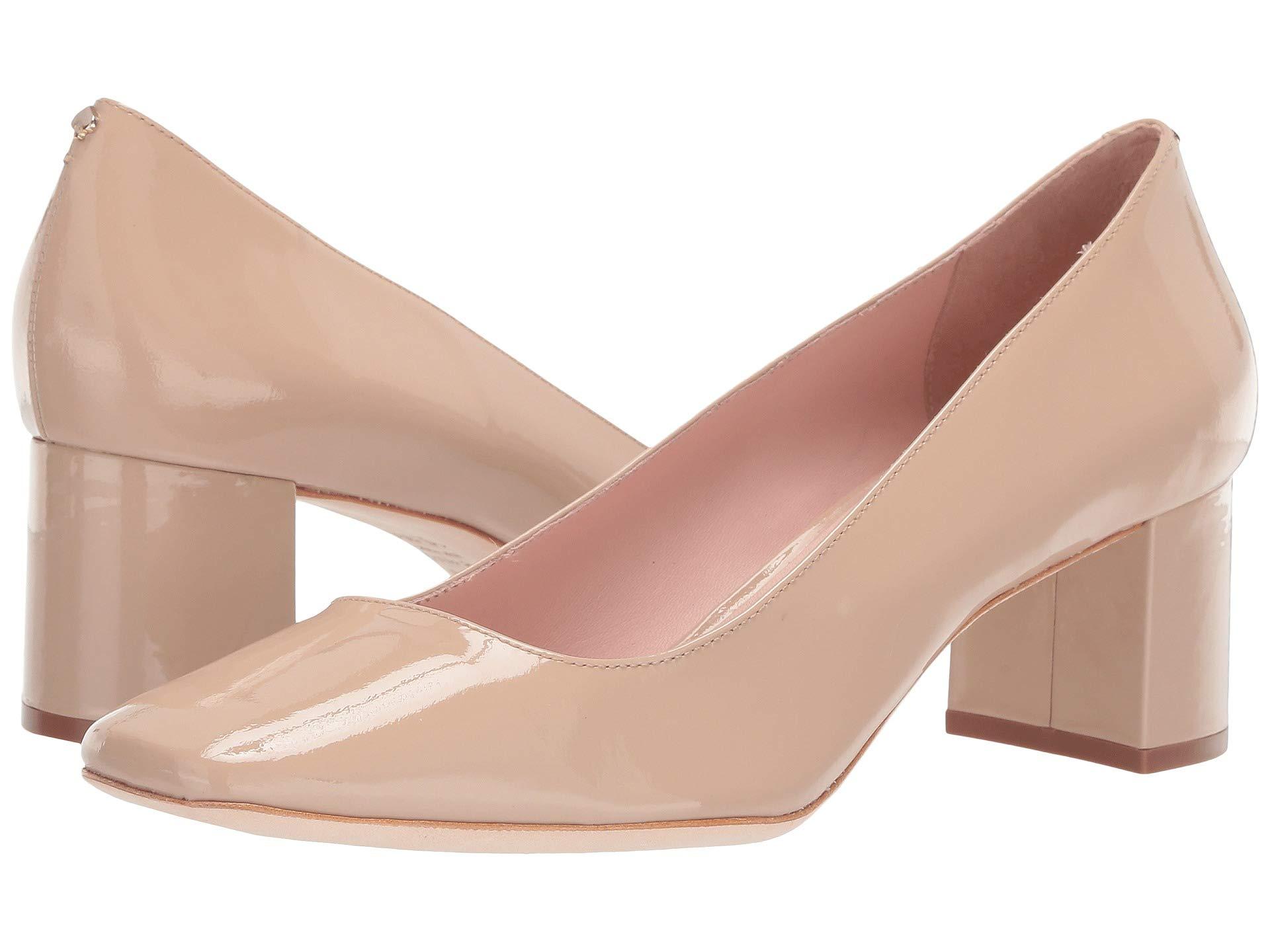 kate spade madlyne block heel pump