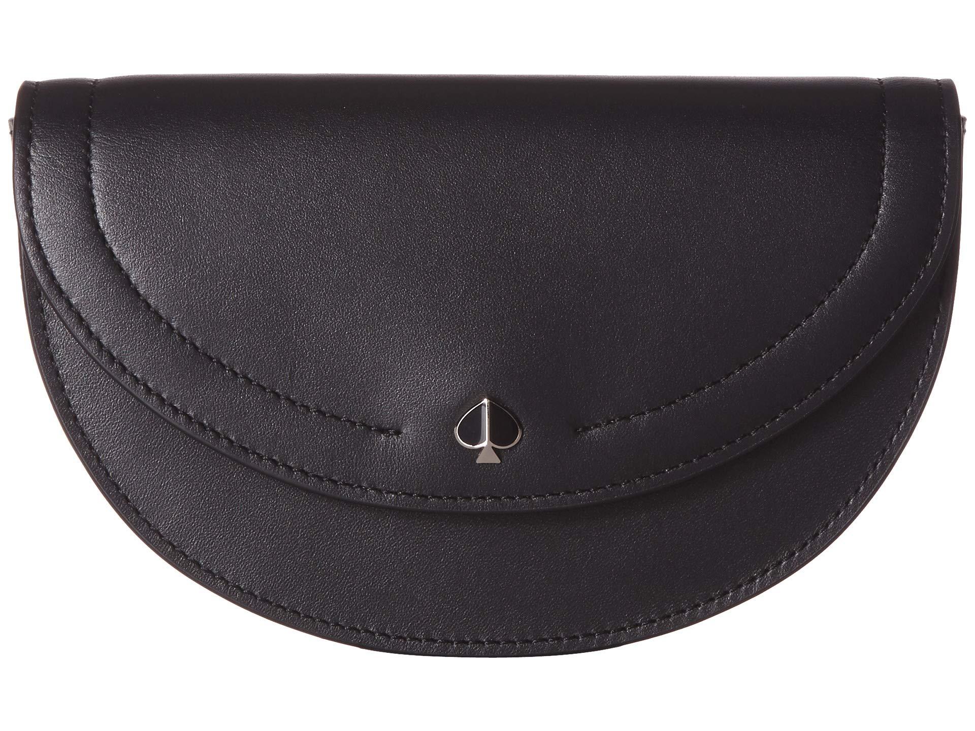 Kate Spade Leather Andi Small Half Moon Belt Bag in Black Lyst